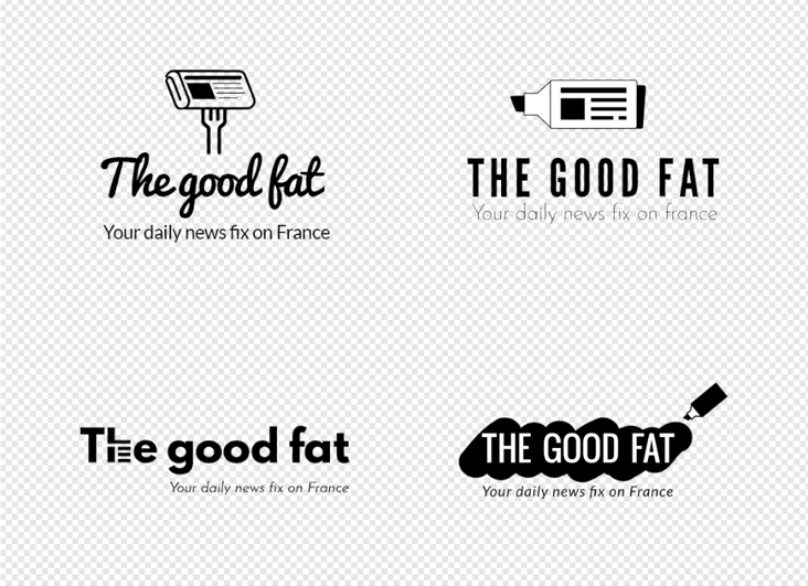 Propositions de logo The good fat